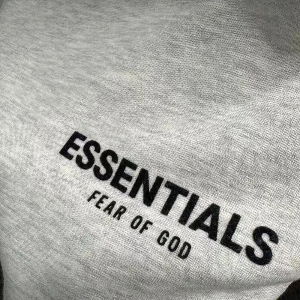 Combo Set Fear of God Essentials Light Oat Hoodie & Sweatpants BNWT Authentic ✅ - Picture 5 of 11